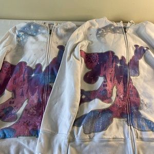 Walt Disney world hoodie 2017 zip up